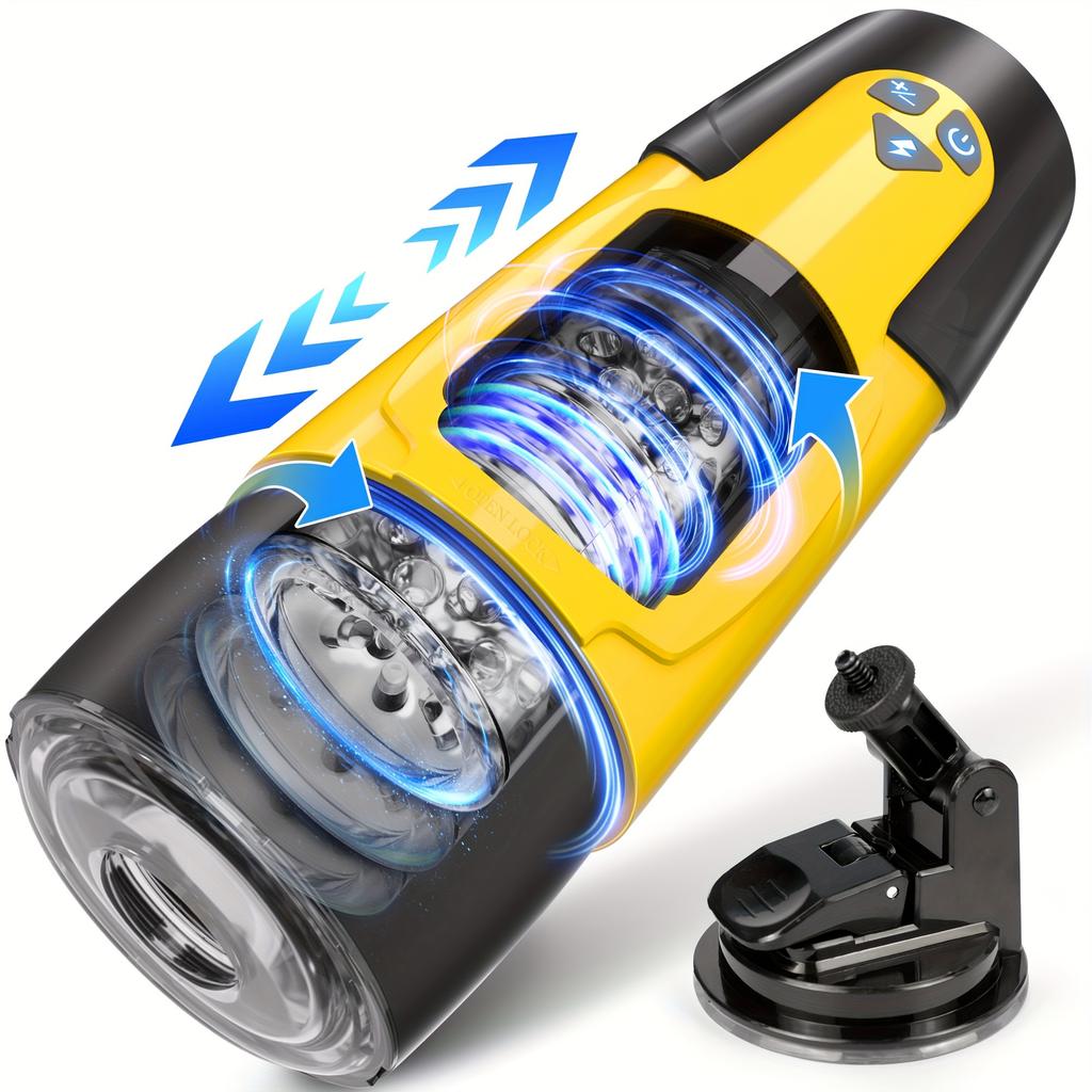 Automatic Masturbator Male Thrusting Rotating Masturbation Tools Penis Stimulation Massager Sex Machine Adults Sex Toys for Men