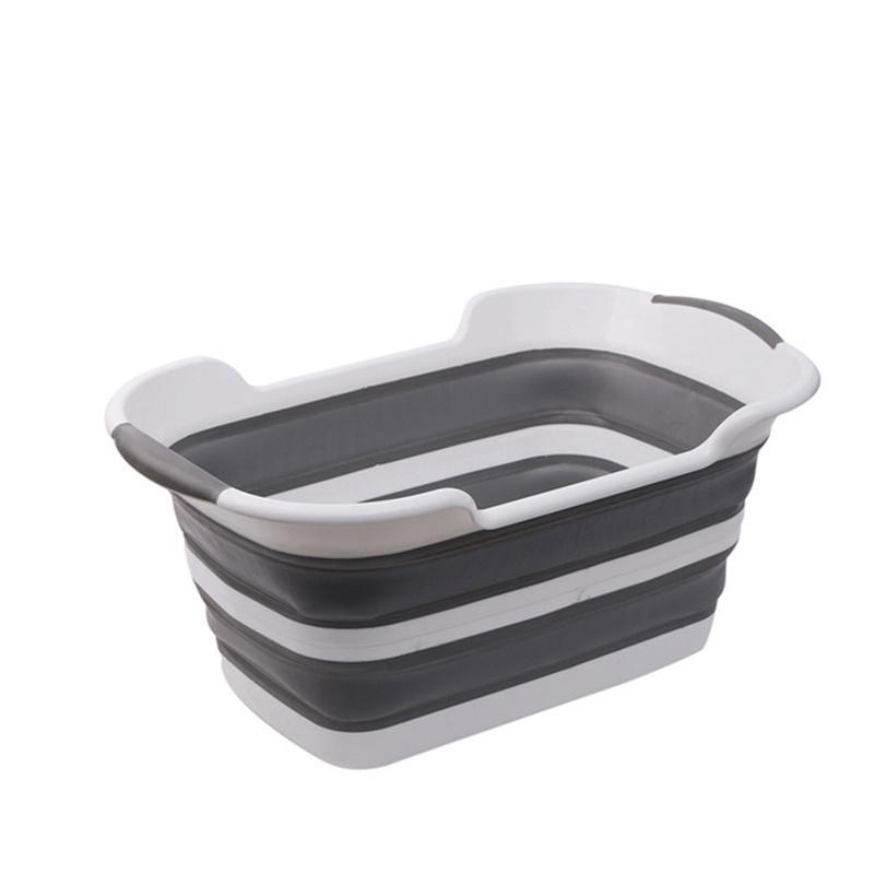 Safety Security Cat Dog Bath Baby Shower Portable Silicone Pet Bath Tubs Bath Accessories Baby Folding Non-Slip Bathtub
