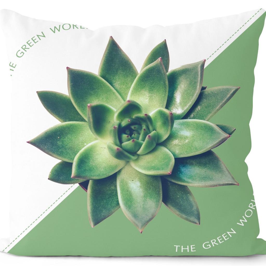 New Summer Green Small Fresh Plant Giraffe Pillowcase Home Sofa Pillowcase
