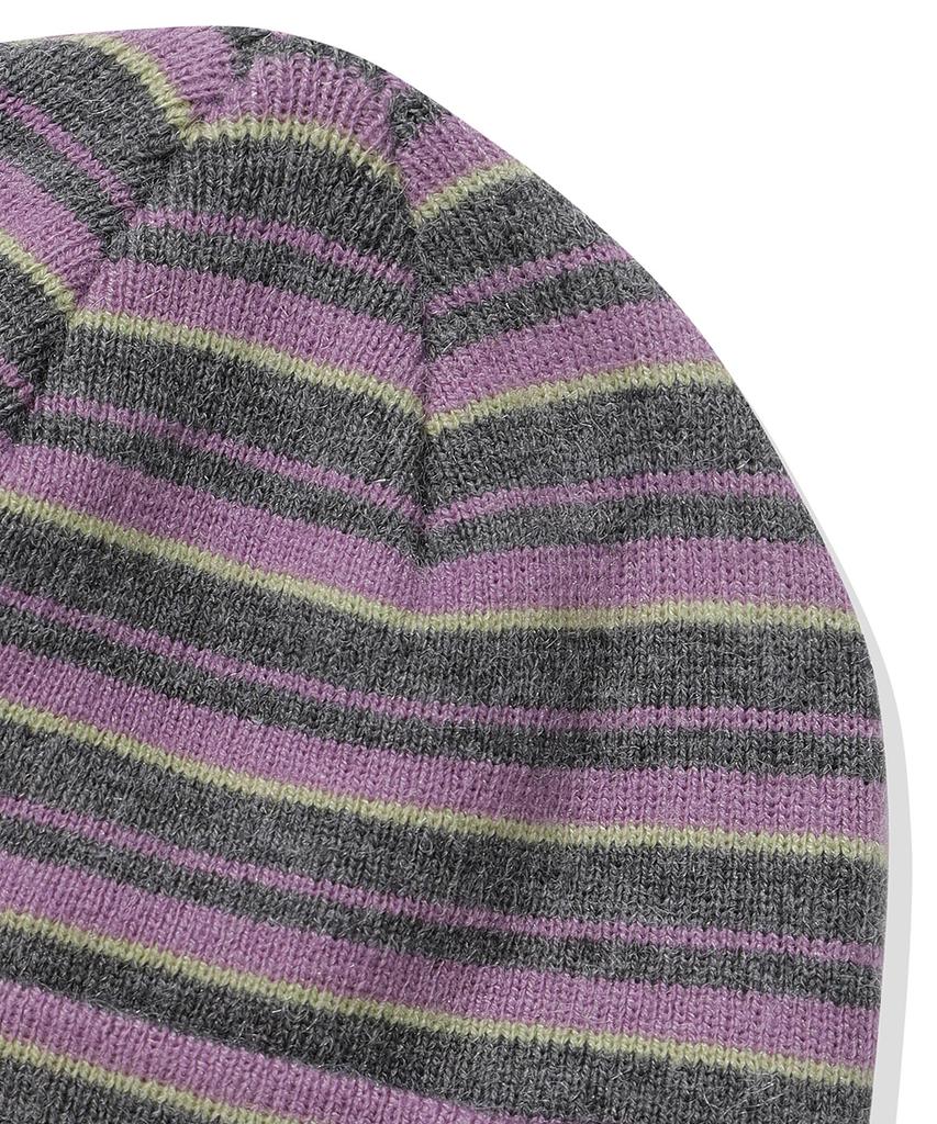 CGP Striped Beanie_Purple