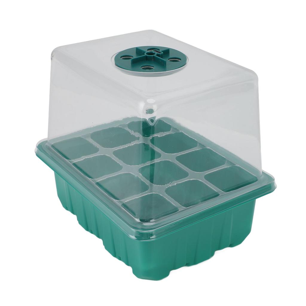 Plant Starter Kit Reusable Plant Germination Kit with Humidity Vented Dome Full Spectrum LED Grow Light for Garden