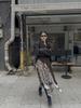 2026 Korean Chic Retro Plaid Asymmetrical Skirt