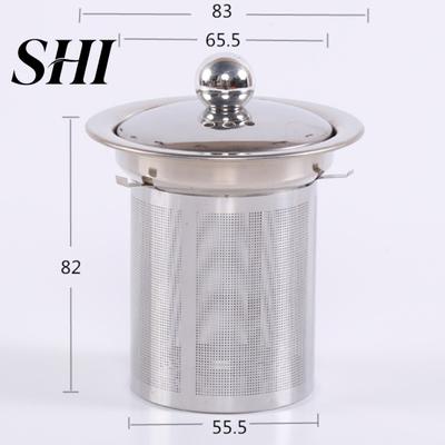 Colino da tè riutilizzabile in acciaio inossidabile, filtro a rete per infusi, articoli per bevande, articoli per il tè