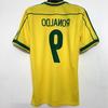 1994-04 Classic Retro Brazilian Jersey No. 9 and No. 10 Ronaldo Jersey Quick-drying Breathable Football Jersey