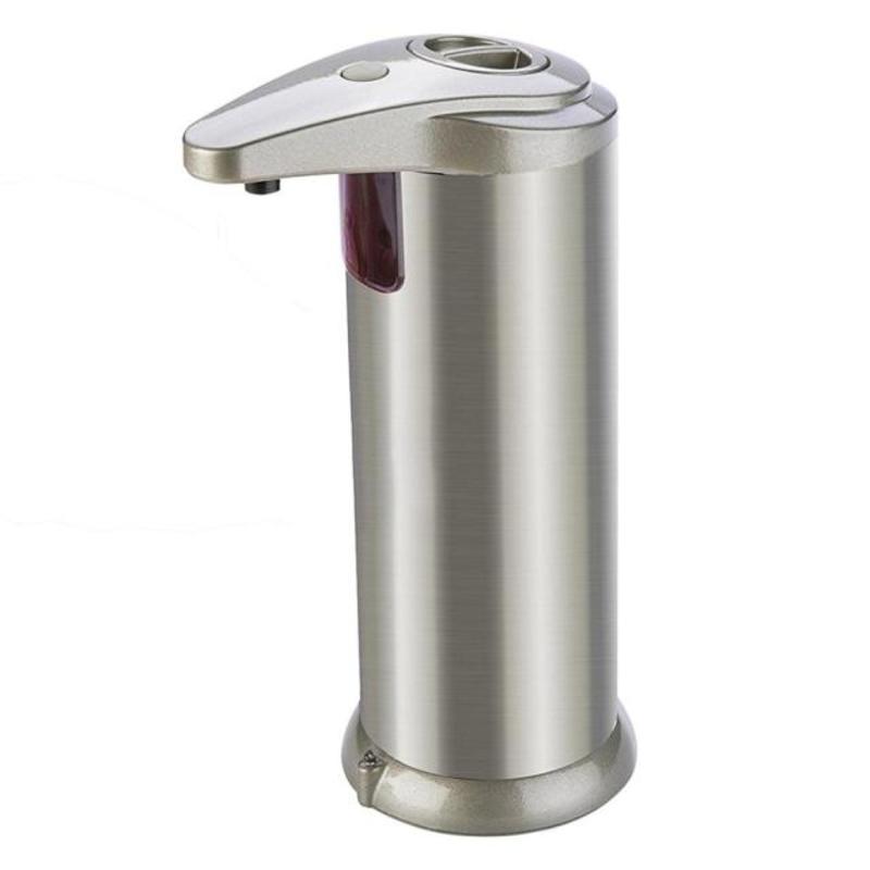 

Automatic Stainless Steel Liquid Soap Dispenser 250ml Smart Handwash Sensor Inductive Disinfectant Dispenser Home Kitchen Bathroom | Liquid Soap Dispe
