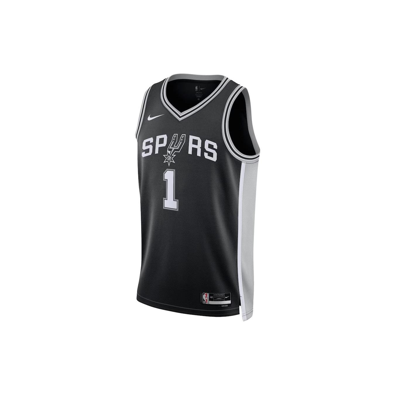 

Новая мужская майка Nike San Antonio Spurs Icon Edition 2022/23 Nike Dri FIT NBA Swingman DN2022-015 S