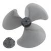 Inches Leaves Nut Cover Pedestal Plastic Fan Blade
