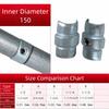 cast iron Steel pipe connectors No welding required Extension Steel pipe inner joint Extend connector Directly inside