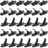 Ouligay 30 PCS Tarp Clips Heavy Duty Lock Grip Reusable Tarp Clamps Shade Cloth Clips for Secures Outdoor Camping, Awnings, Car Covers, Swimming Pool