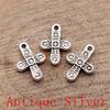Heart Cross Shaped Charms Pendant For Bracelet Necklace Jewelry Making Craft Findings