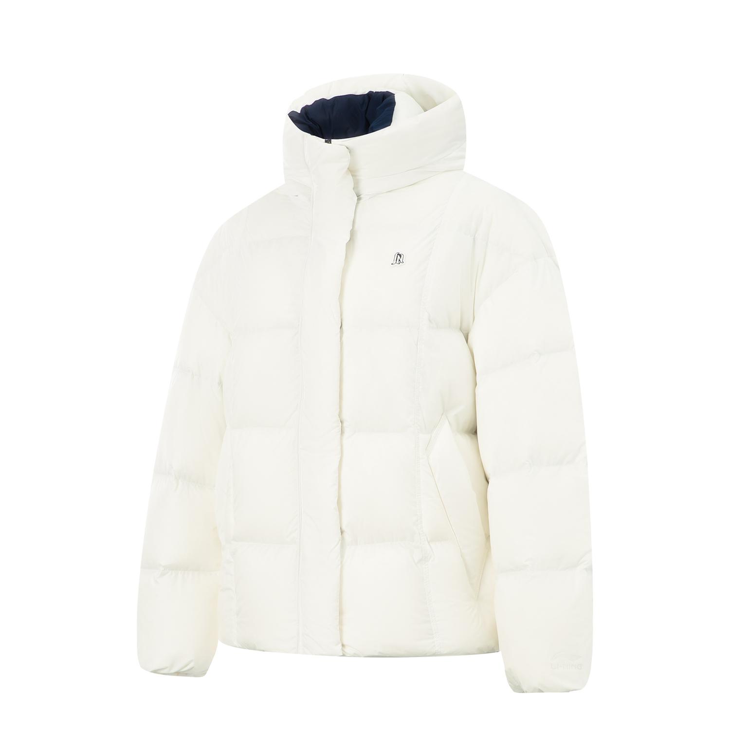 Li Ning Hot Pots Down Collection Down Jacket Women s Ivory AYMV510-1 L