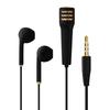 Wired Earbuds Practical Super Sound Quality 1.2m 3.5mm Mini Stylish In-ear Earphones with Microphone for Karaoke