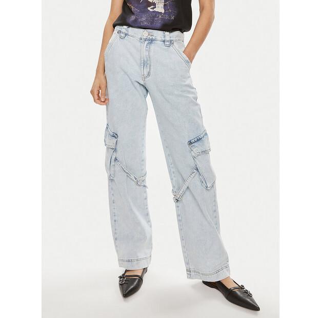 

Джинсы One Teaspoon Luna 26256 синий Relaxed Fit 23
