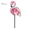 Colorful Yard Stakes Planter Insert Stake, Double-Sided, Flower Pot Decor Metal Art Ornaments Insect Animal Stake for Plant Pots Bed Decoration