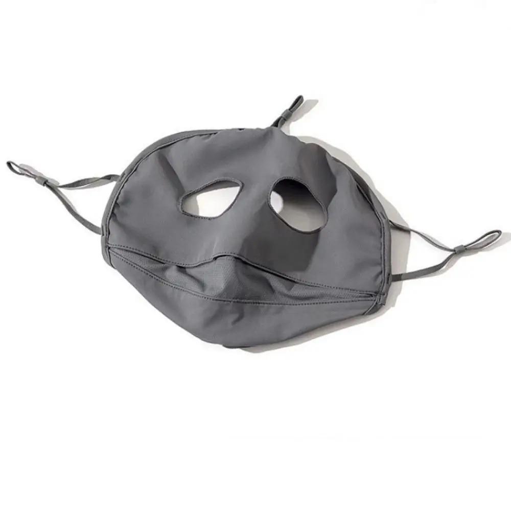 Ice Silk Face Cover Full Face Sunscreen Mask New Face Scarves