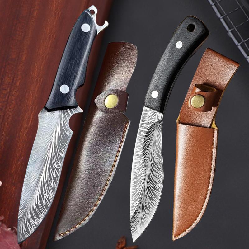 

1-3 шт. кухонный нож из нержавеющей стали для мяса, обвалочный нож, бытовой нож для фруктов, нож для нарезки овощей, монгольские ножи для барбекю