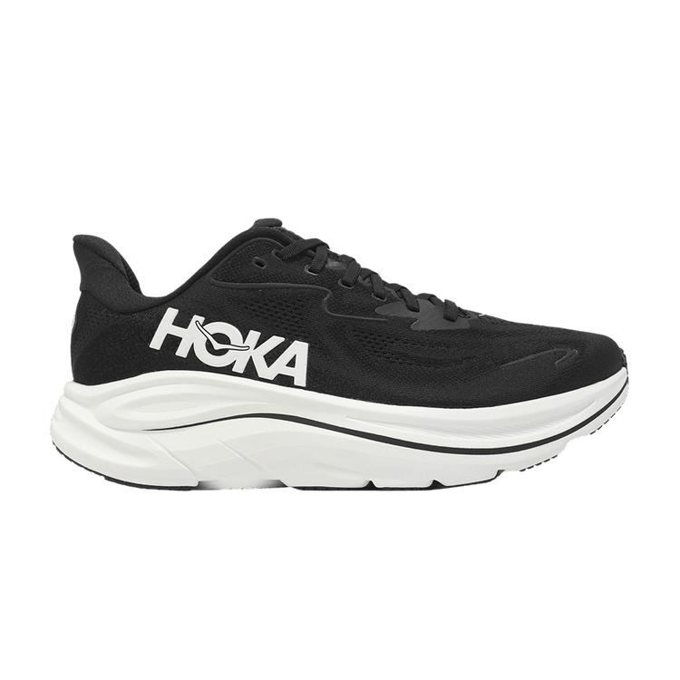 

HOKA Clifton 10 Широкие Черные Белые Мужские Кроссовки 1162032-BWHT 40