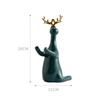 Holder, Ceramics Tabletop Rack Glass Bottles Red Bottle Display Holders for Home