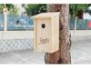 Solid Wood Outdoor Bird Nest for Garden Decoration – Winter Breeding Hanging Birdhouse