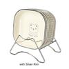 Square Fruit Plate PP Food Plate Multifunctional Spitting Bone Saucer  Candy