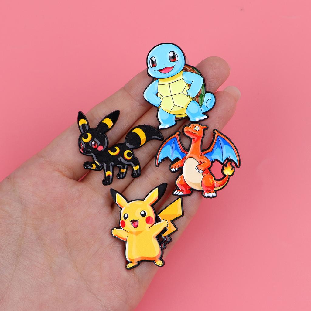 Japanese Anime Monsters Lapel Pins designed for Backpack Brooch on Clothes Enamel Pin Activity Badges Jewelry Accessories Fans Gifts
