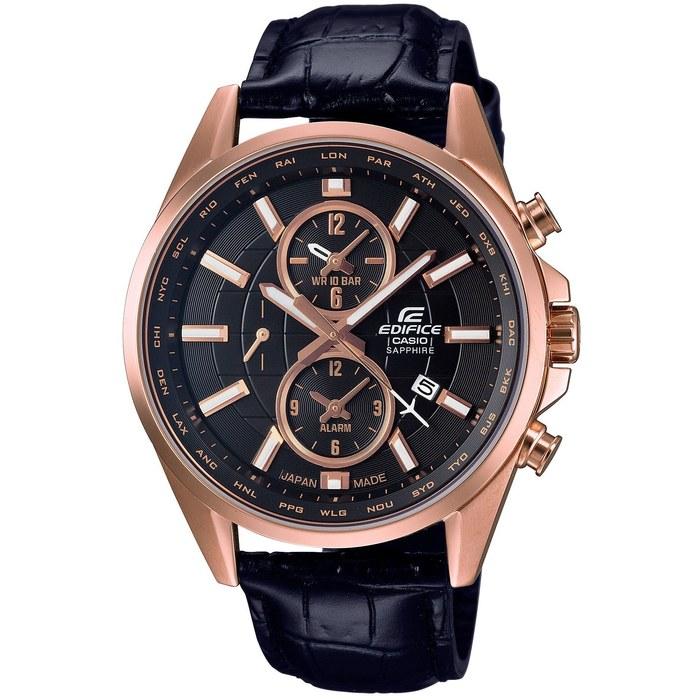 [Casio] Edifice EFB-302JGL-1AJF Men s Watch, Black Dial