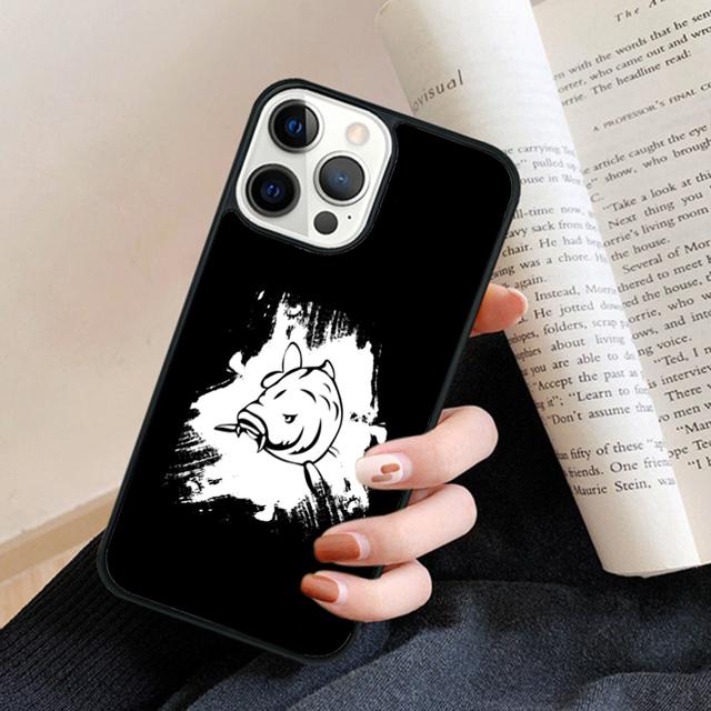 

Carp Fishing Phone Case Cover For iPhone 17 Air 16 15 14 plus 11 12 13 pro max coque Shell Fundas iPhone 13