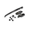 One Set Chrome Styling Rear Window Wiper & Nozzle Trim Kit for KIA Sportage 2008-2010