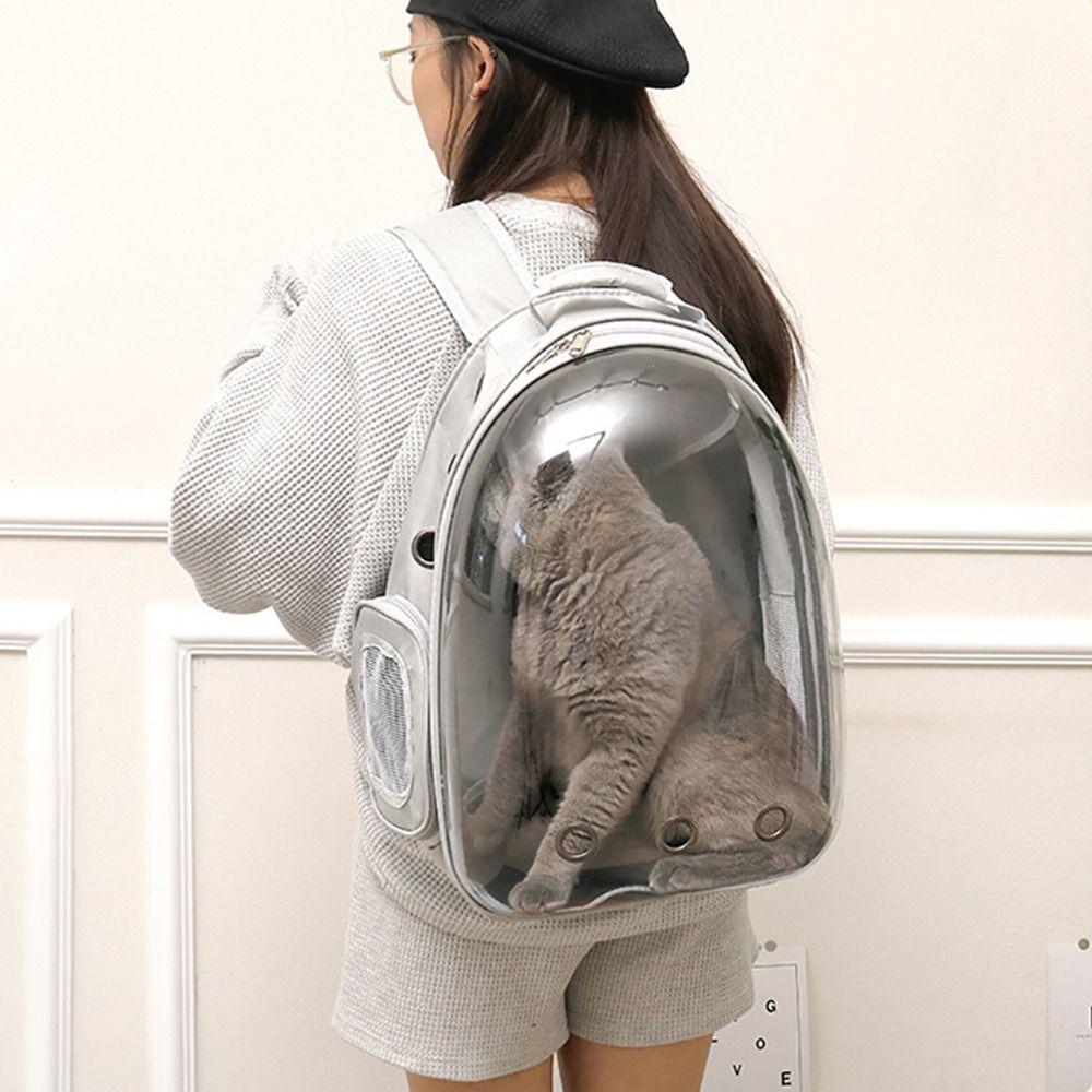 1Pcs Portable Cat Carrying Bags Transport Carrier Space Capsule Bag Puppy Dog Backpack  Pet Supply