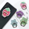 Mobile Phone Holder Finger Ring Stand 360° Rotation Stand Bear Flowers Strawberry Cellphone Stand Universal Lazy Bracket
