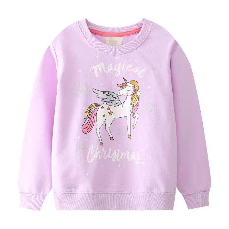 Unicorn Spring and Autumn Cotton Stylish Children Sweatshirt