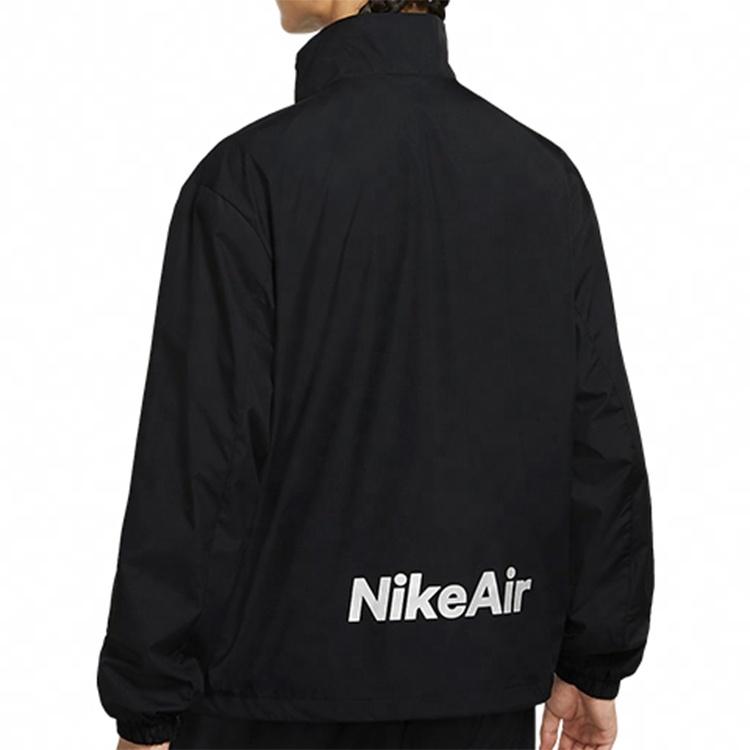 Nike Air Athleisure Casual Sports Jacket Black Men's CU4119-010