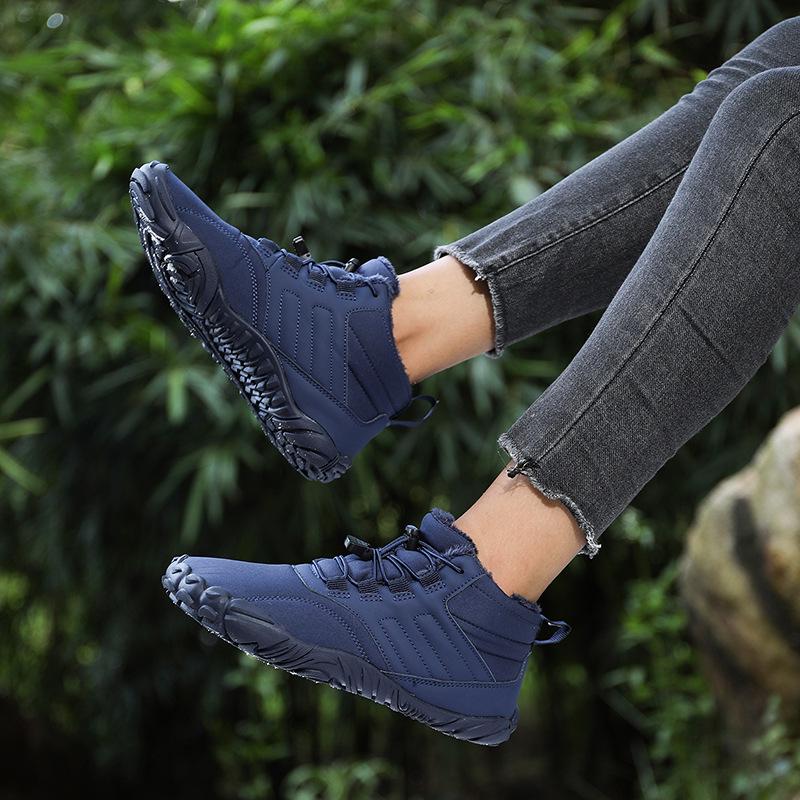 Waterdichte Antislip Katoen Sneeuwlaarzen: Met fluweel gevoerde, verdikte outdoor wandelschoenen voor dames & koppels