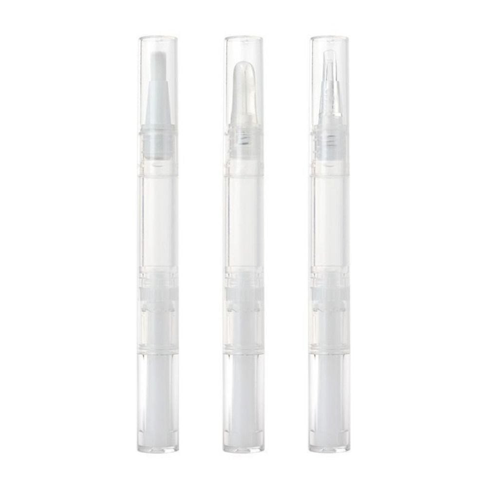 Leerer Nagelölstift, transparenter Drehstift, rotierender Umpack-Vakuumstift, Reise-Kosmetikbehälter