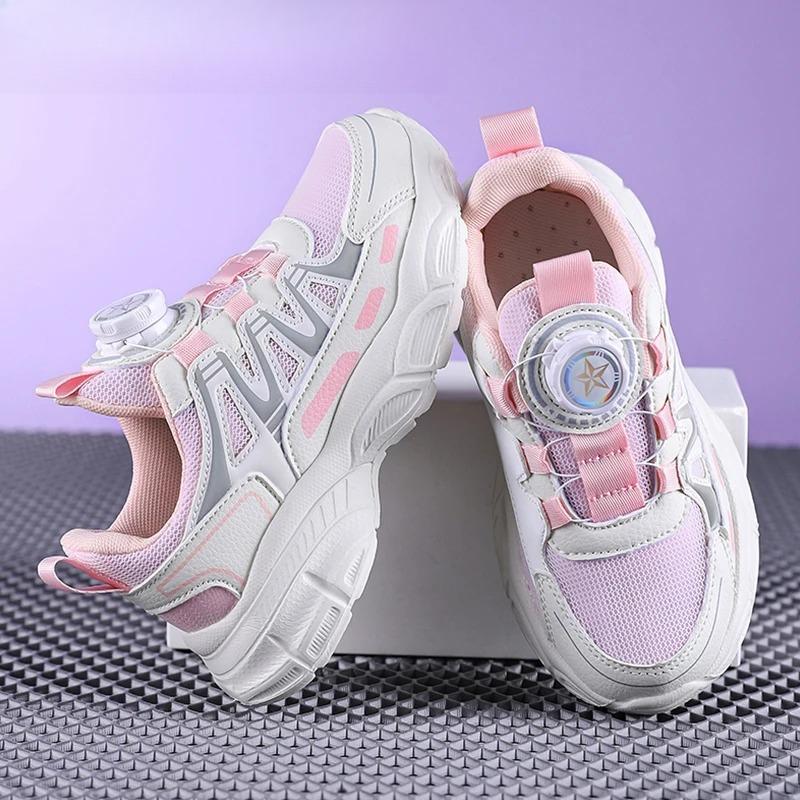 Scarpe da Ginnastica Estive per Bambine Traspiranti Leggere Scarpe da Corsa per Bambini Moda Casual Calzature per Camminare a Scuola