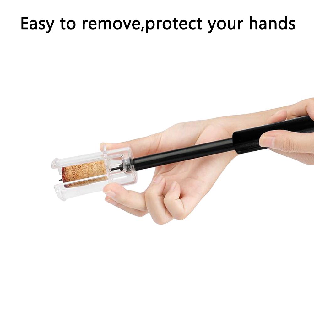 Stainless Steel Pin Air Pump Wine Bottle Opener Safe Portable Easy Cork Remover Bar Accessories Air Pressure Wine Corkscrew