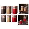 Portable Empty Tea Tin Can Reusable Tea Containers Travel Small Tea Packagings Box Vintage Tea Seal Jar Easy To Use