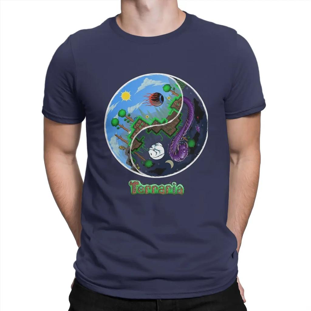 Tag und Nacht Spezial T-Shirt Terrarias Lässiges T-Shirt Neueste Sachen für Männer Frauen