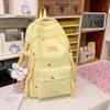 Schoolbag Large Capacity Japanese Ins Student Schoolbag Sweet Student Schoolbag Fashion Simple Backpack Dopamine Color Scheme
