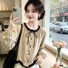 La Chapelle French-Style Ruffled Commuter Blouse