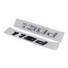 3D ABS Chrome Black Car Letters Sticker For BMW 116d 118d 120d 125d 130d 135d 218d 220d 240d Logo Emblem Badge Decal Accessories BV7