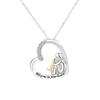 Let Me Necklace In Your Heart Women's Heart Shape Light Luxury Niche Pendant Year Item