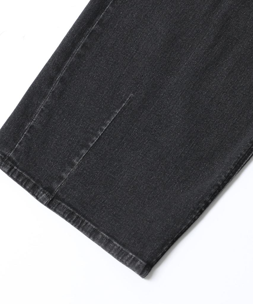 UCLA Women'S Basic Brush Balloon Fit Denim Pants [Dk-Grey] (Uc9Dp51)