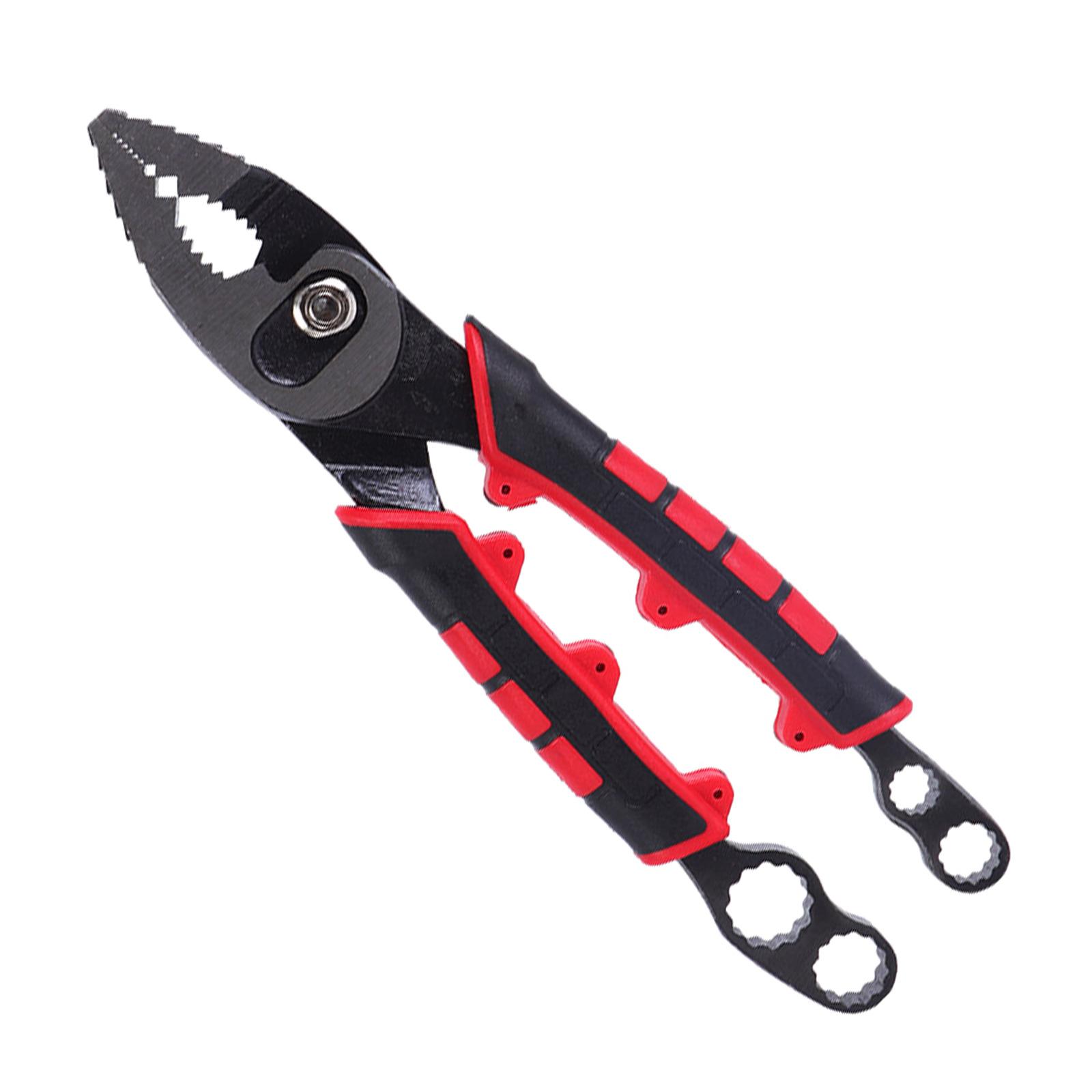 

Плоскогубцы для вытаскивания гвоздей 8 дюймов, многофункциональные плоскогубцы для карпа с гаечным ключом для дома, плоскогубцы для извлечения шурупов