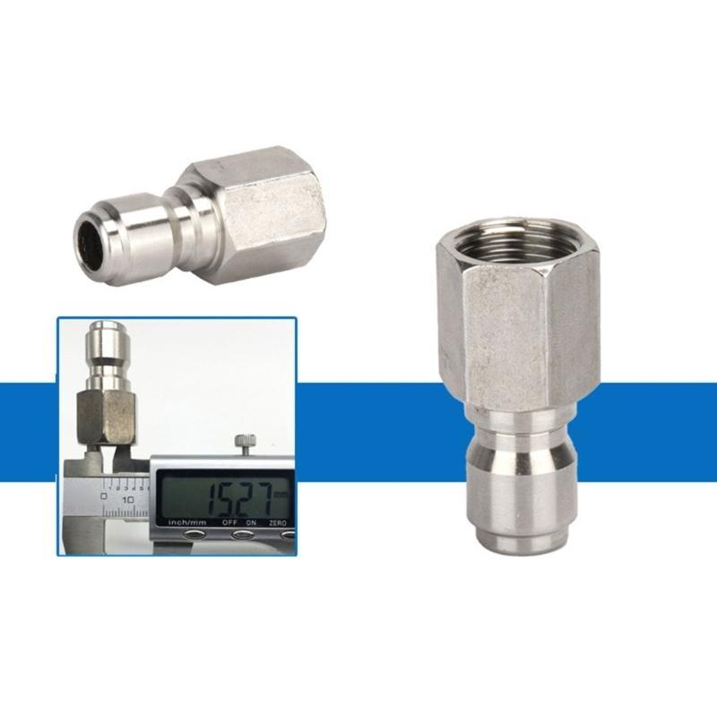Stalowe złączki do myjki ciśnieniowej Szybkozłączka do przyłącza NPT 3/8 cala