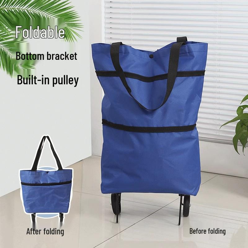 

Портативная выдвижная тележка для продуктов - Скидка для новичков Size: 41*32*27cm