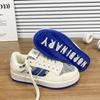 High-value Retro Hong Kong Style Bread Shoes Women's Ins Tide 2025 Spring New Denim Versatile Casual Board Shoes