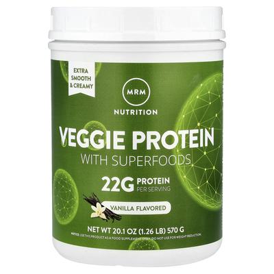 Plant Protein with Superfoods, Vanilla, 570G (1.26Lb)
