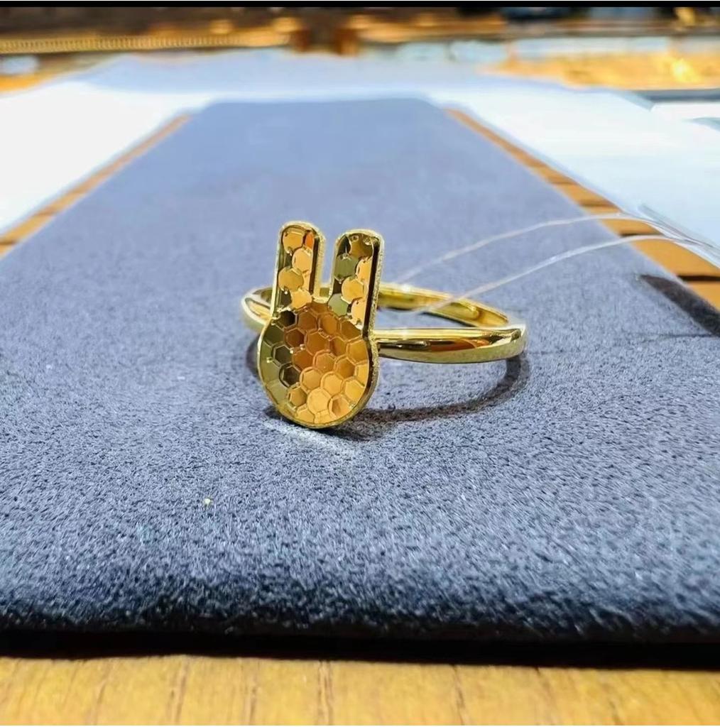 Gold Plated Elegant Copper Heart Design Dragon Scale Ring Perfect For Fashionable Women