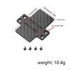 RC Car ESC Mounting Fixing Plate, Electronics Plate for Max6 XR8Plus Crawler Trucks DIY